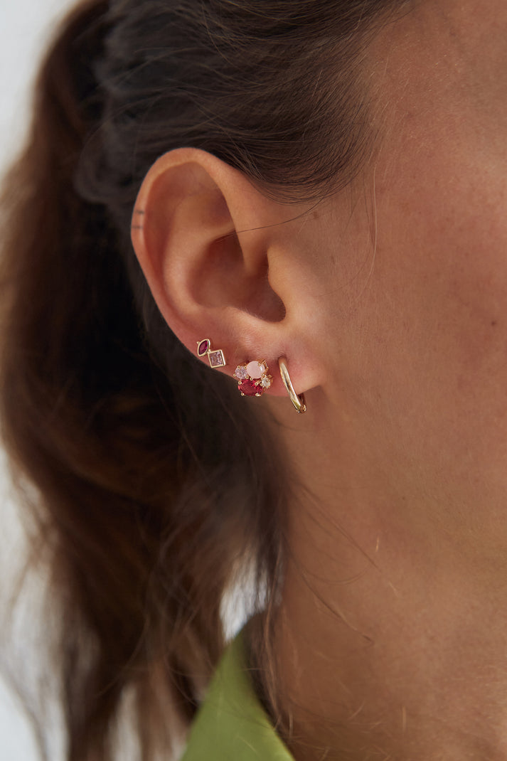 Classic Hoopie Earrings Gold | JOiA