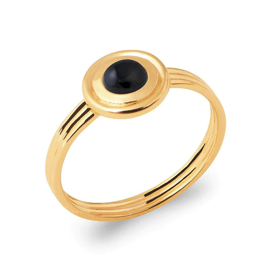 Onix Stone Ring Gold | JOiA