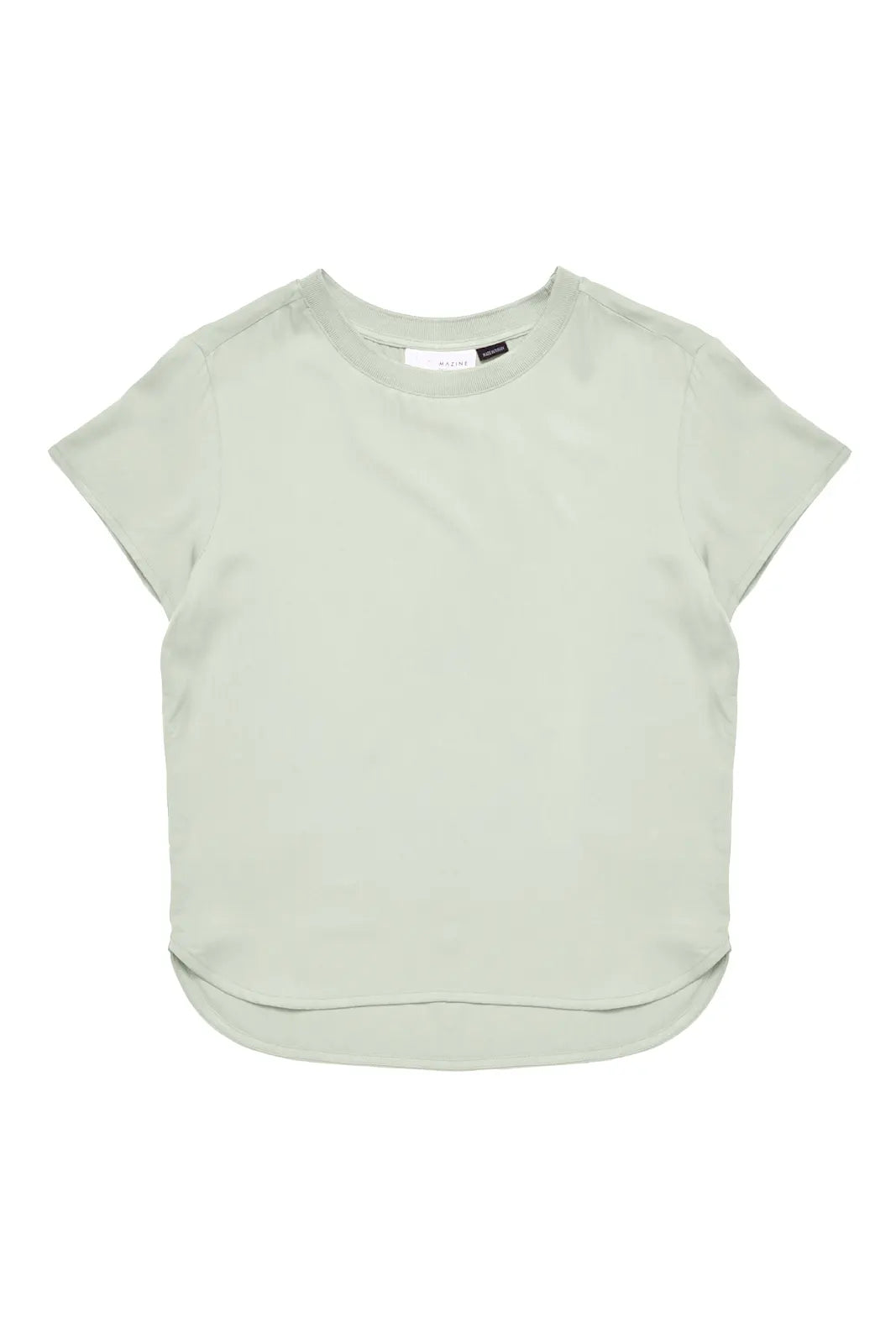 Crew Neck Blouse misty jade | MAZINE