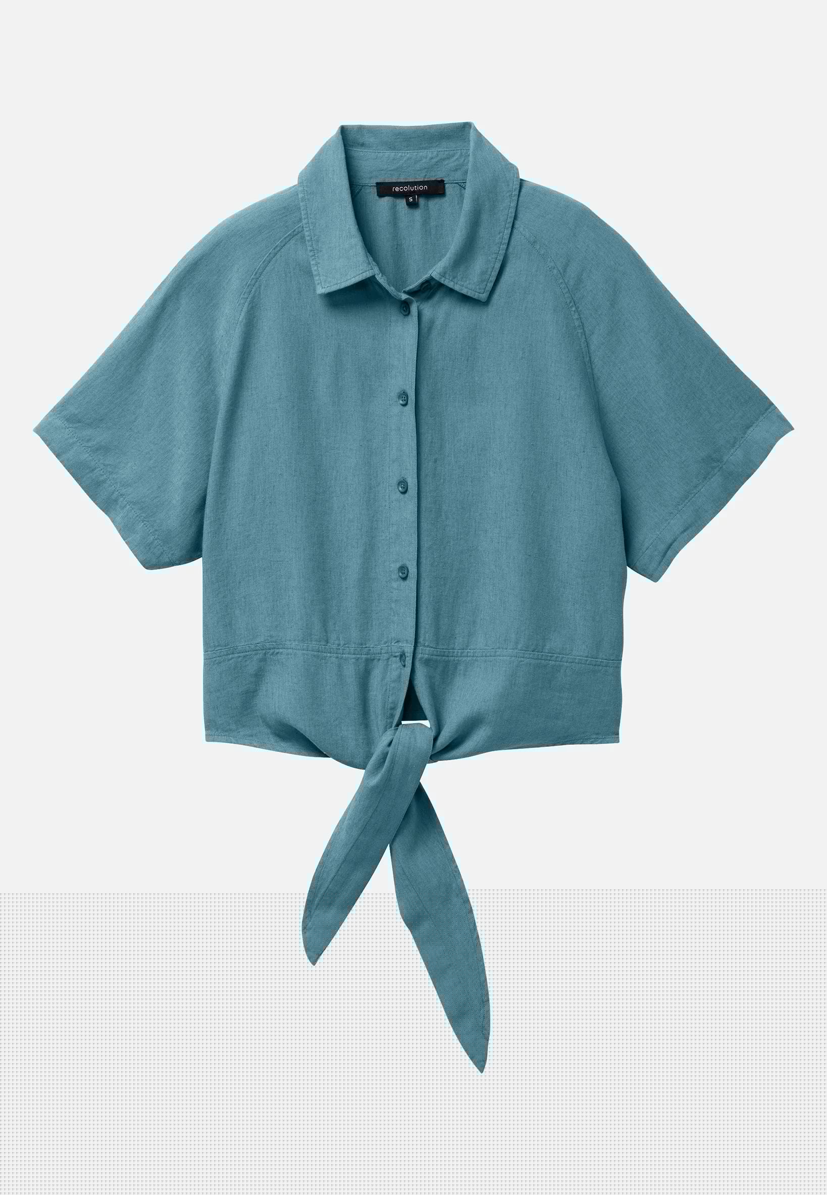 Bluse OCRA lake green | recolution