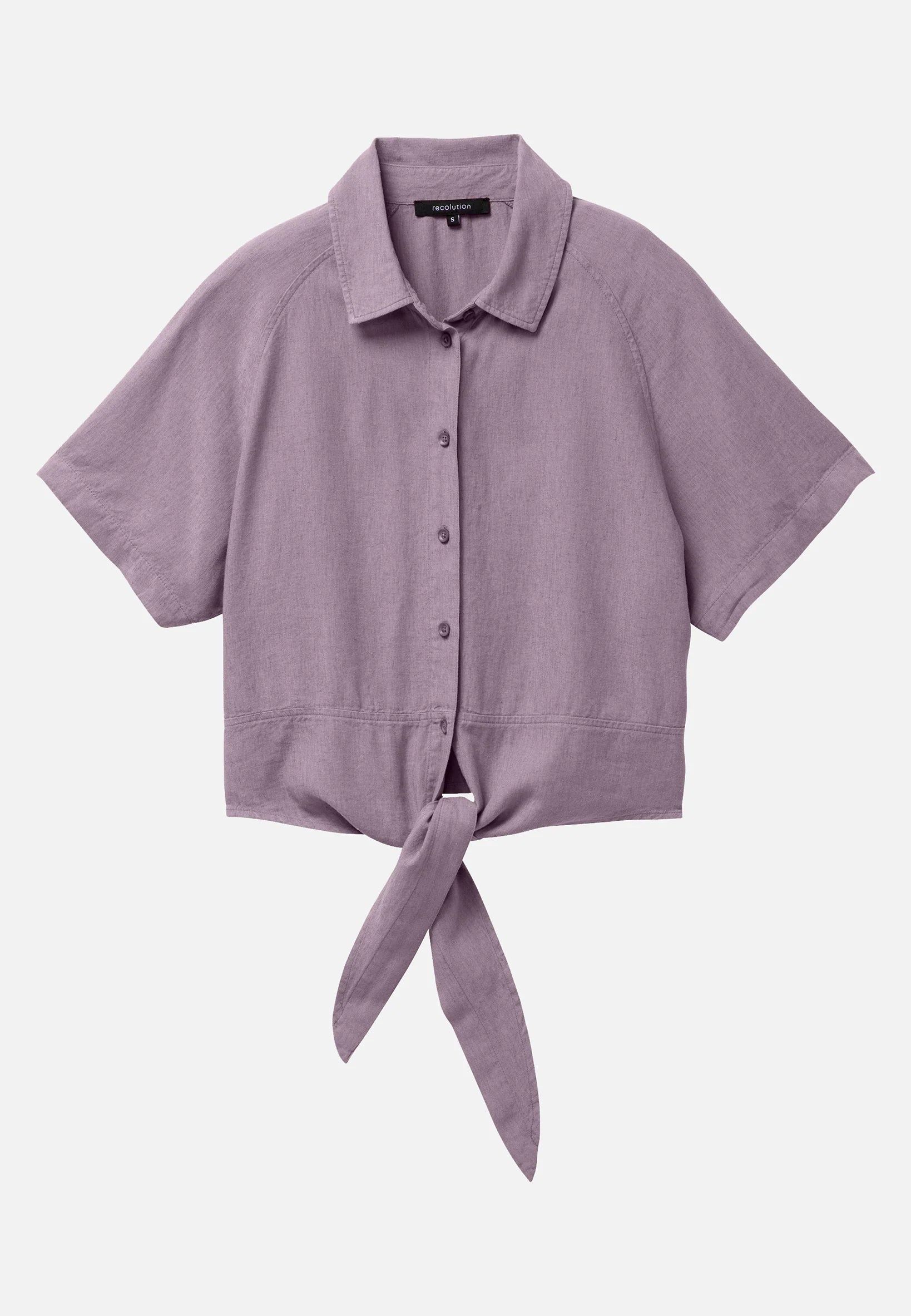 Bluse OCRA grey lilac | recolution