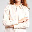 Bluse Kosta Seersucker Off-White | DEDICATED