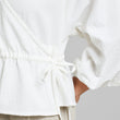 Wrap Top Rosenvik White | DEDICATED