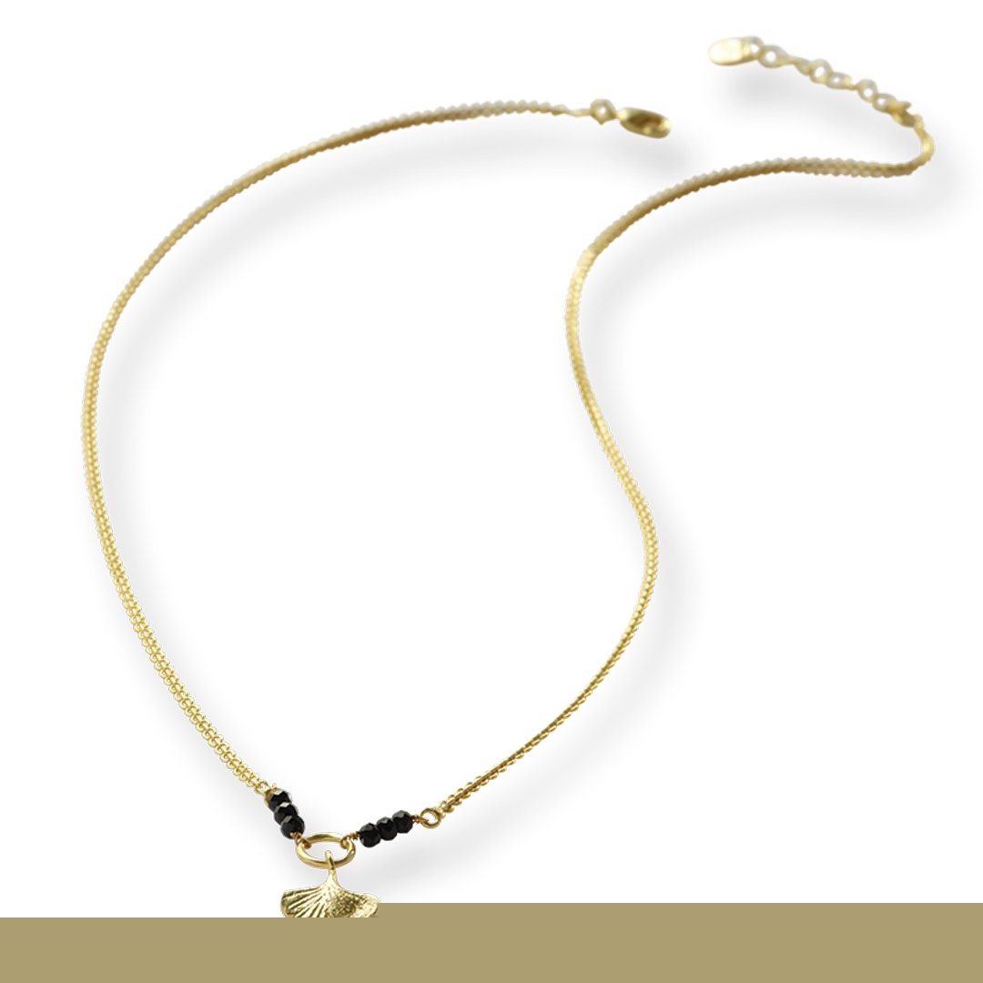 Reliable Black Onyx Necklace GP | a Beautiful Story