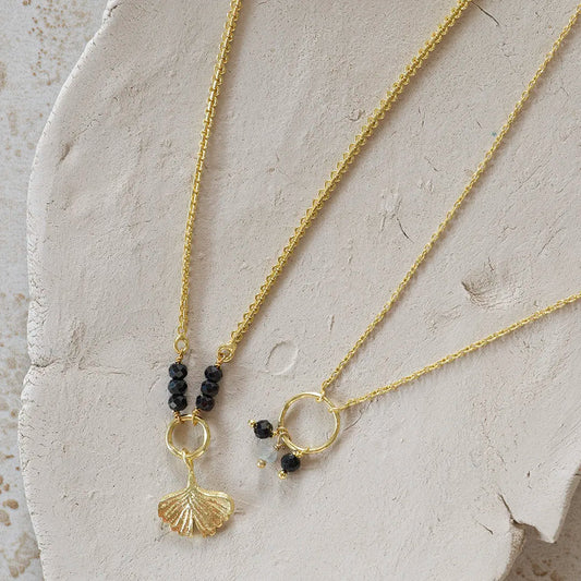 Reliable Black Onyx Necklace GP | a Beautiful Story