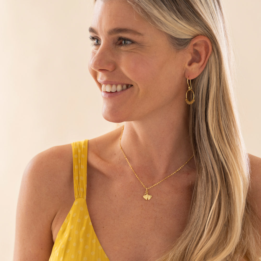 Convinced Citrine Necklace GP | a Beautiful Story