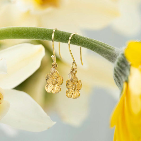 Generous Citrine Earrings GP | a Beautiful Story