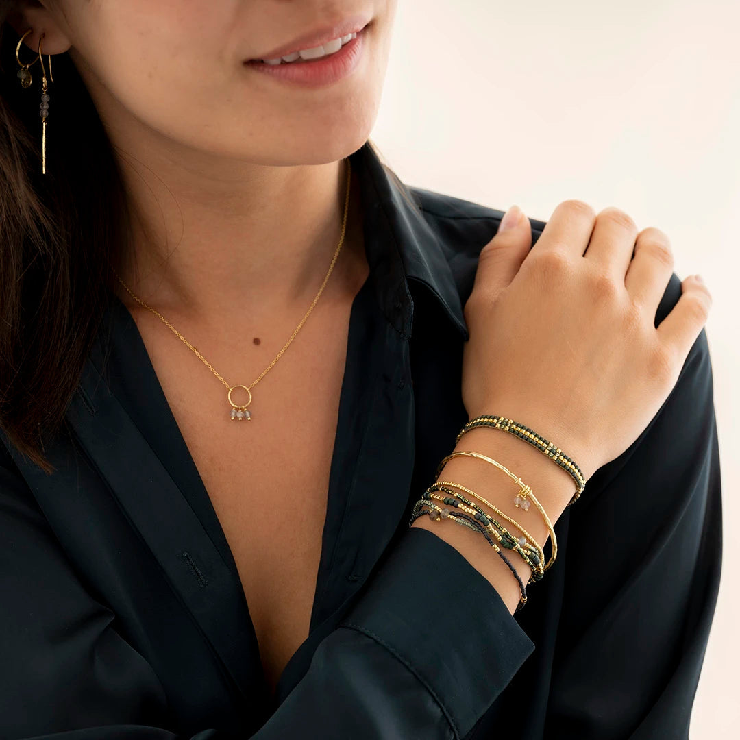 Competent Labradorite Bracelet GC | a Beautiful Story