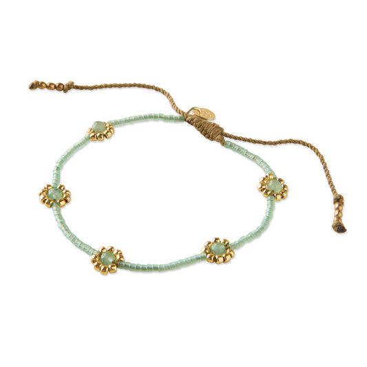 Botanic Aventurine Bracelet GC | a Beautiful Story