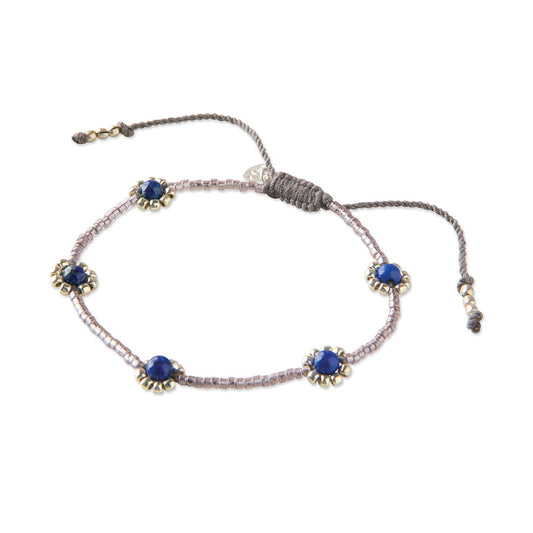Botanic Lapis Lazuli Bracelet SC | a Beautiful Story