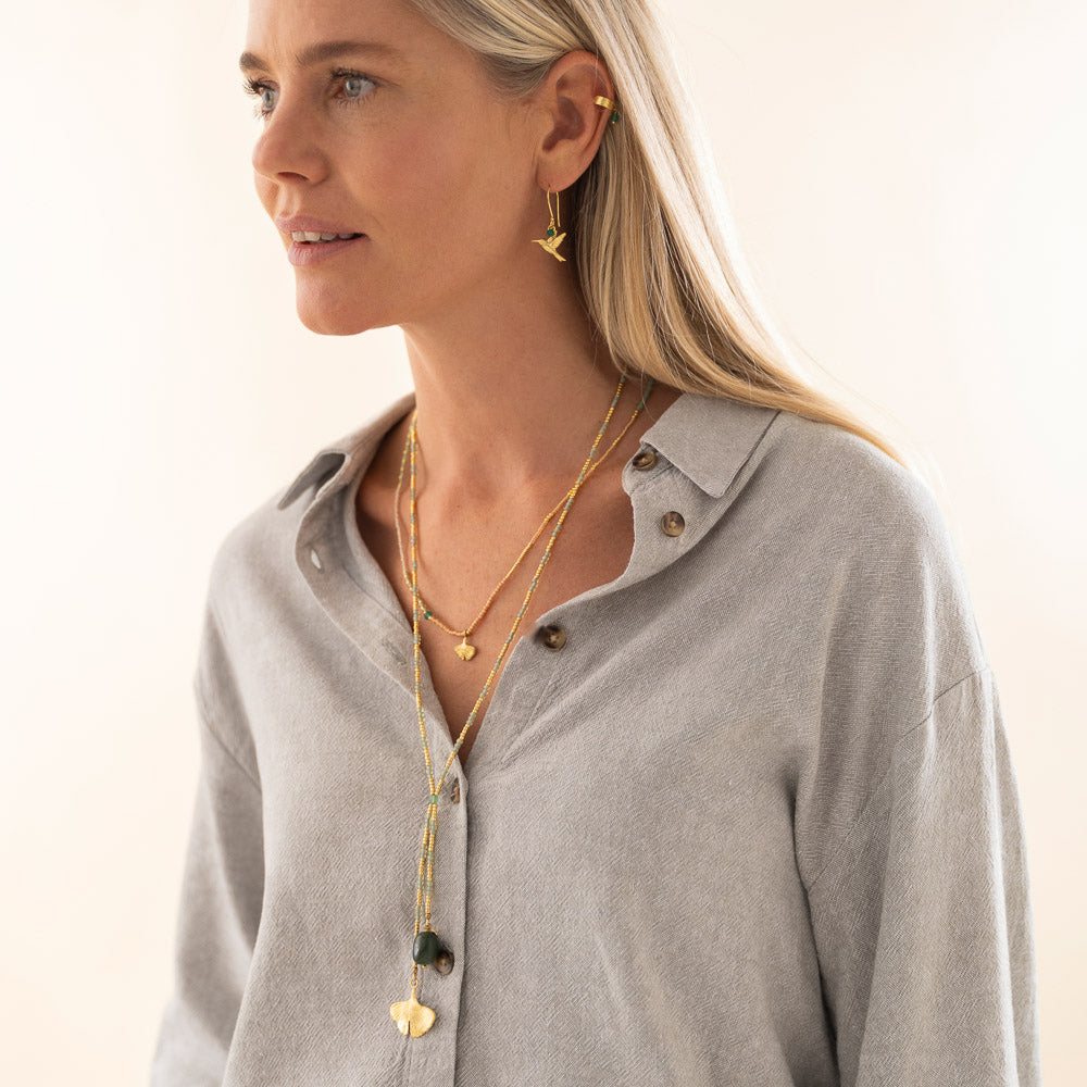 Entire Aventurine Necklace GC | a Beautiful Story