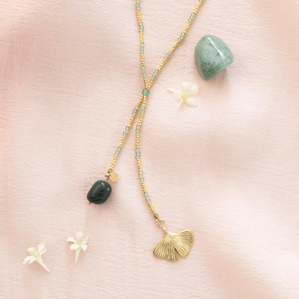 Entire Aventurine Necklace GC | a Beautiful Story