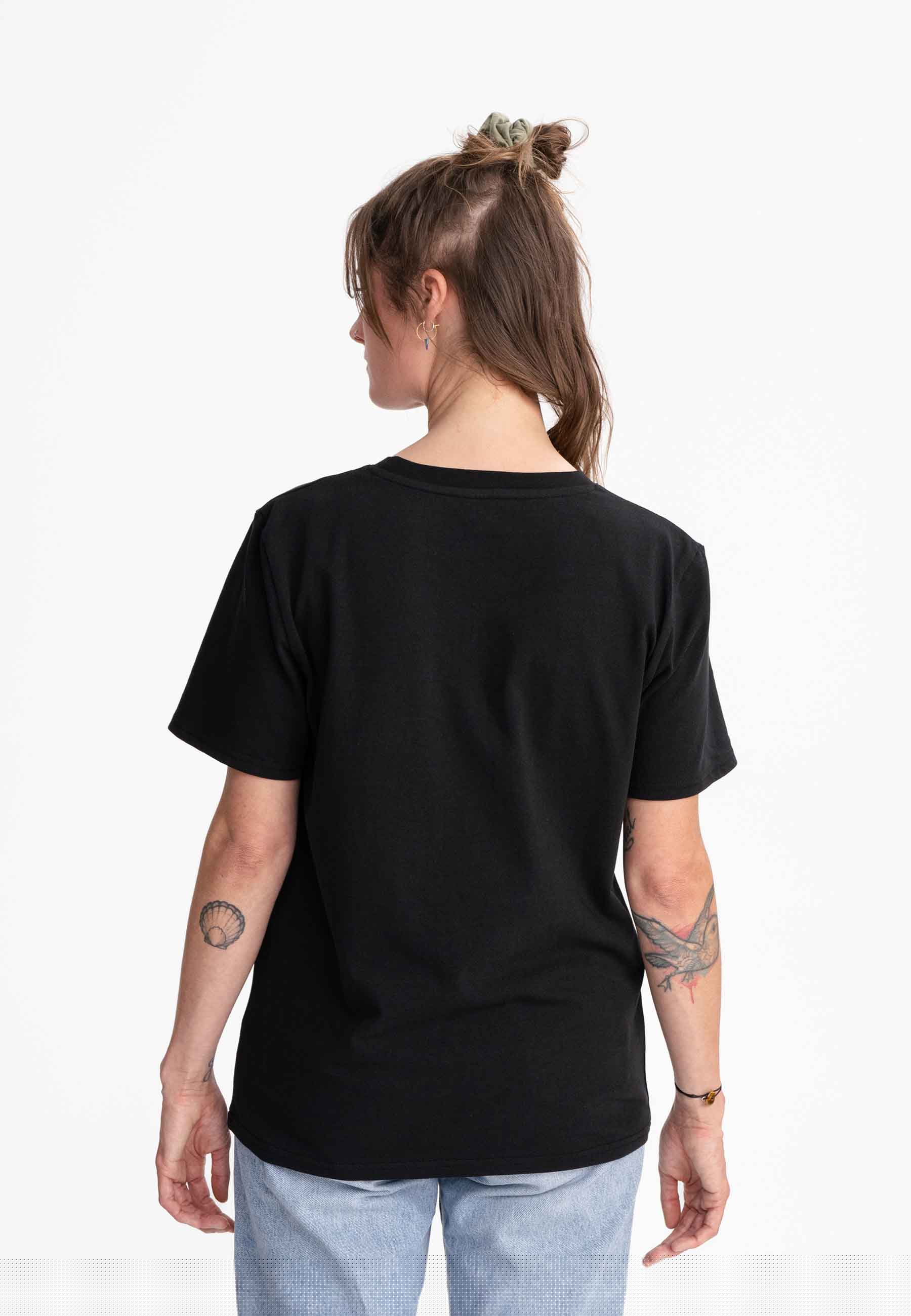 T-Shirt KASHVI schwarz | MELAWEAR
