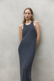 CITRINEALF DRESS grey blue | ECOALF