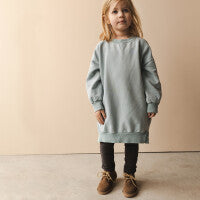 Chunky fabric-mix sweaterdress stormy | Phil&Phae