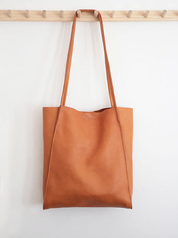Pikfine_Shopper_Franka_cognac_Einzelbild_Frontbild