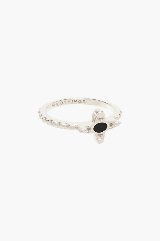 Timeless black ring silber | wildthings