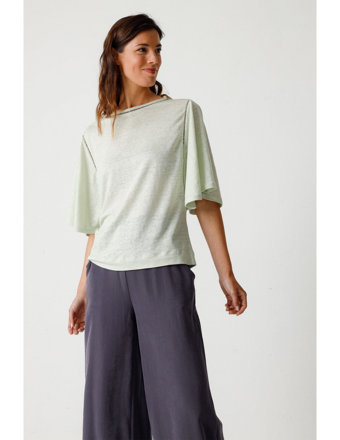 ANITZ T-SHIRT light green | SKFK
