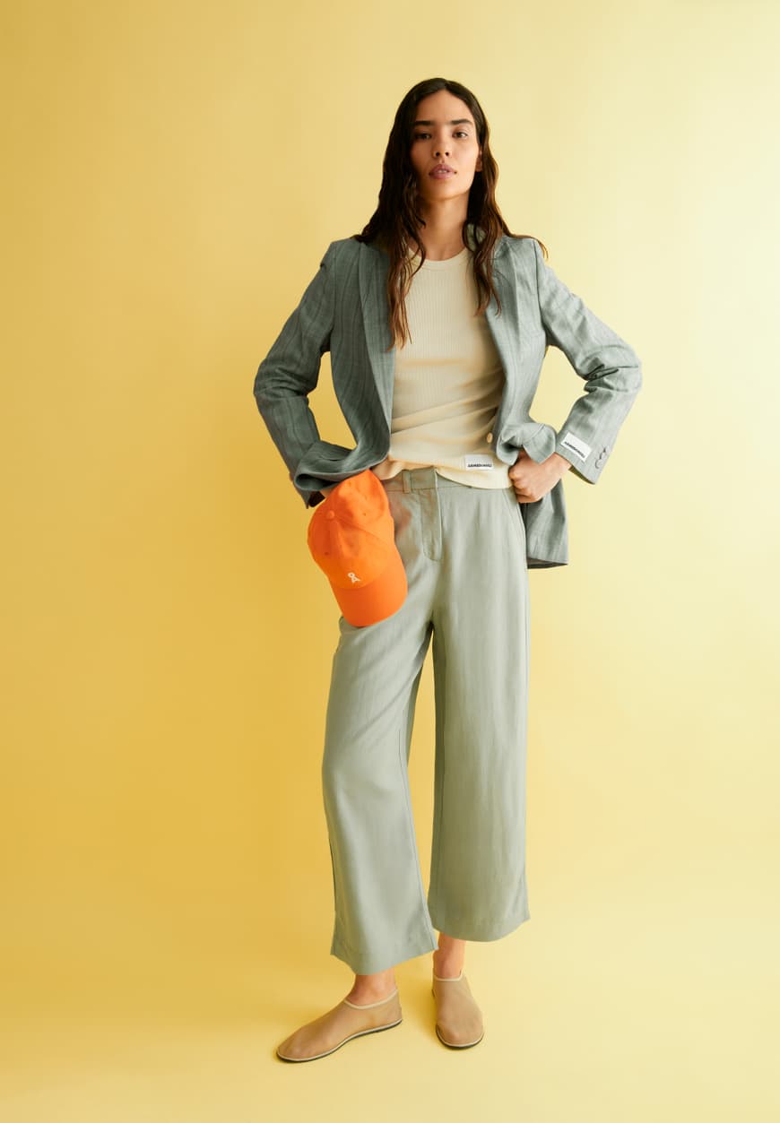 Hose CAARUNUS LINO seagreen | ARMEDANGELS