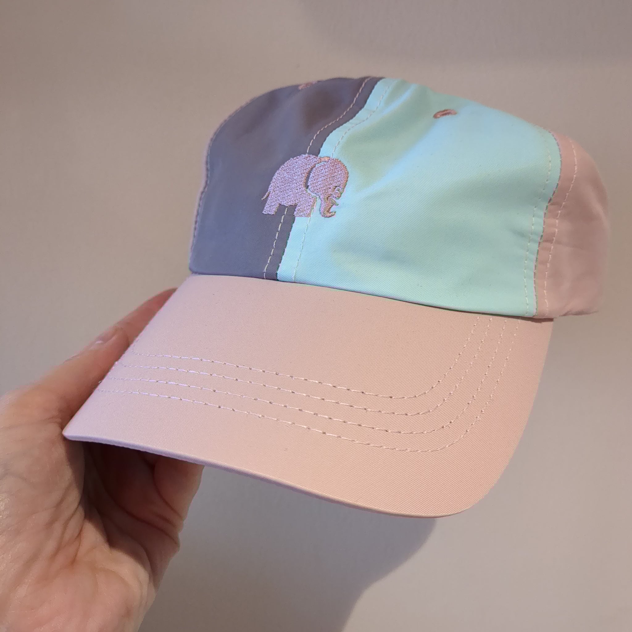 Color Block Lightweight Dad Cap Mint | trendsplant