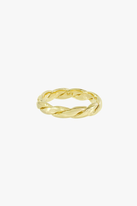 Ring Chunky Twisted Gold | wildthings