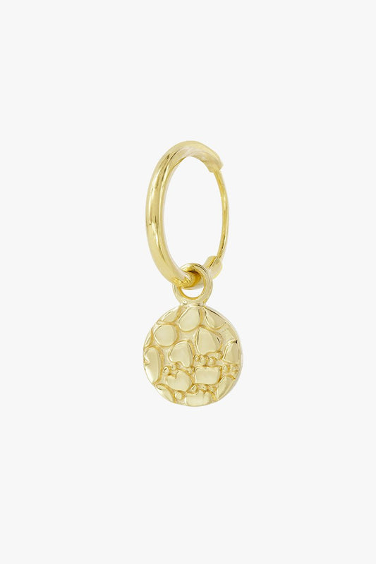 Ohrring leaves coin gold | wildthings