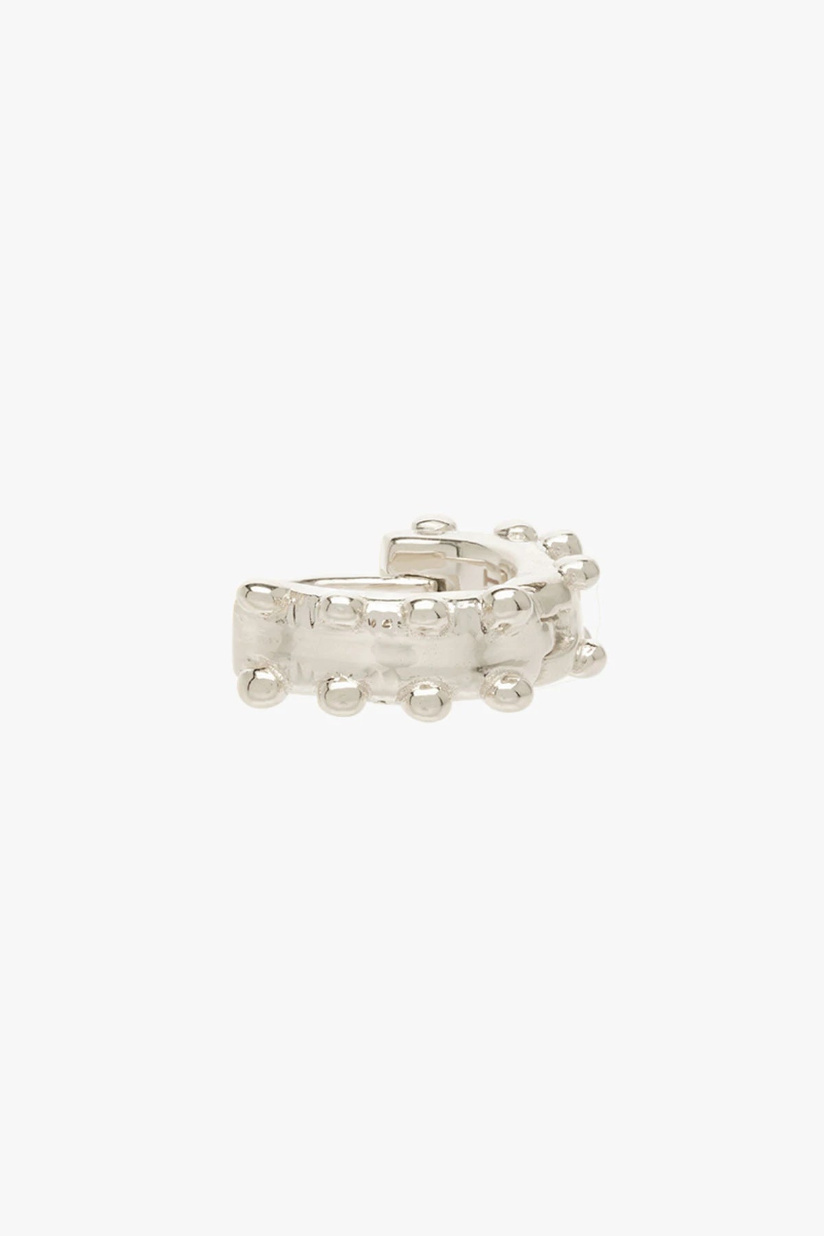 Ohrring Dotted huggie Silber | wildthings
