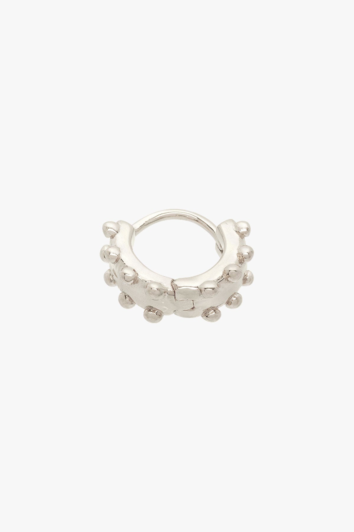 Ohrring Dotted huggie Silber | wildthings