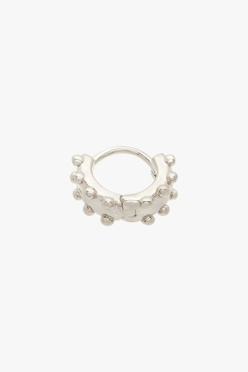 Ohrring Dotted huggie Silber | wildthings