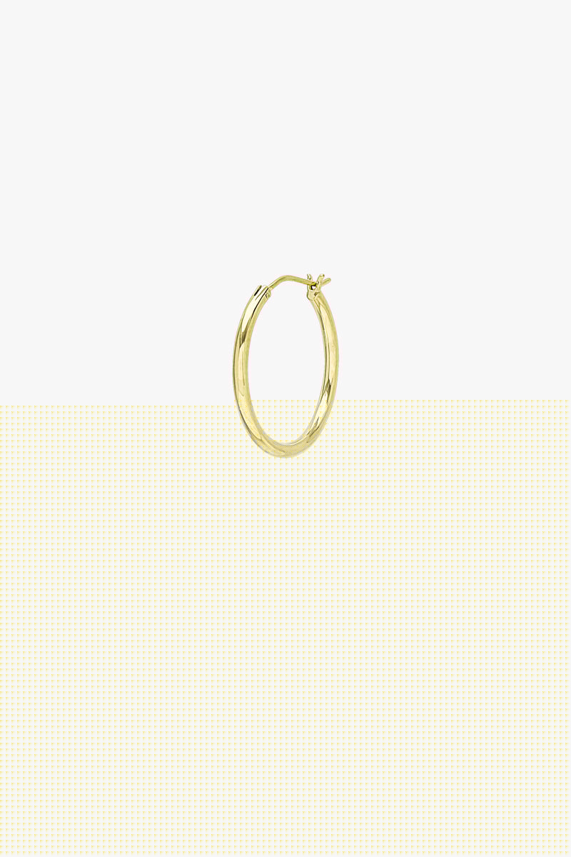 Ohrring Creole Wild Classic small 20 mm Gold | wildthings
