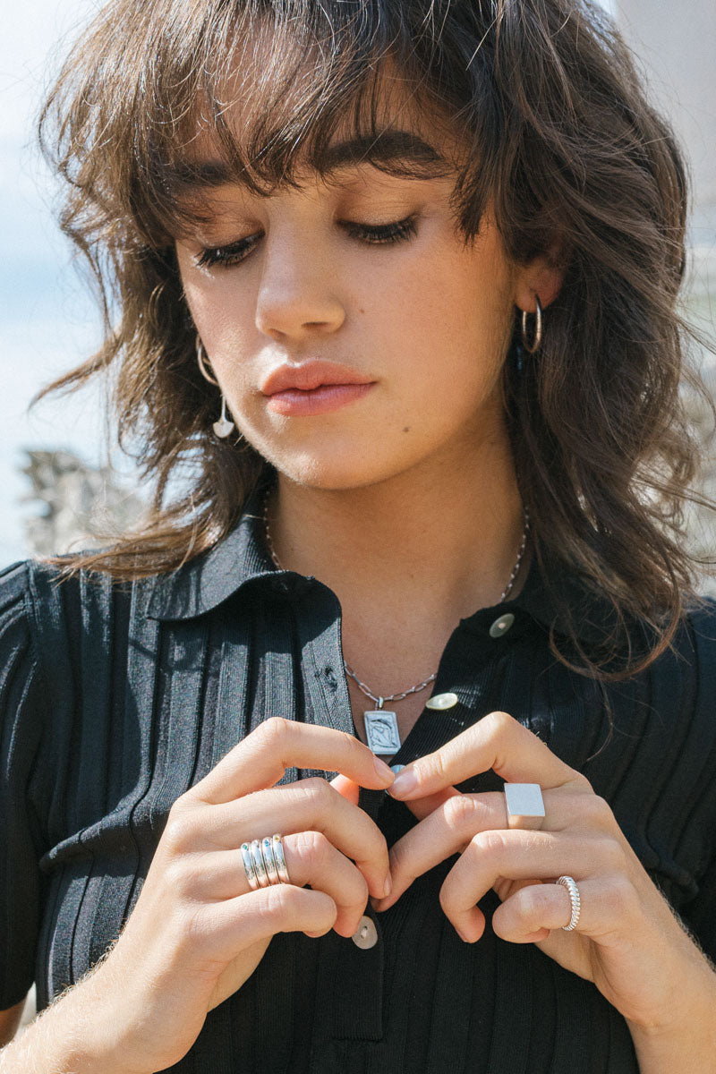 Ring Twisted Pinky Silber | wildthings