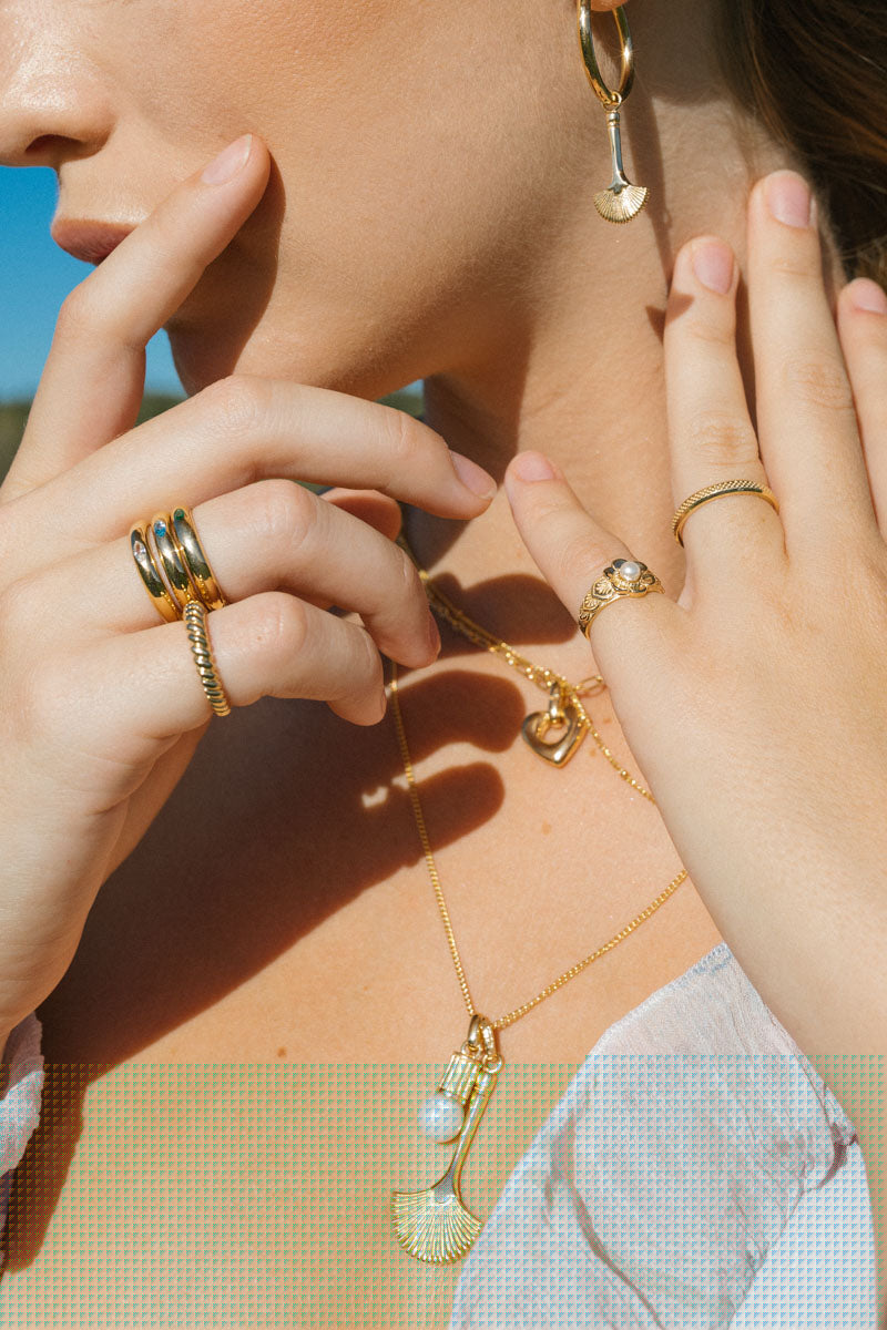 Ring Twisted Pinky Gold | wildthings