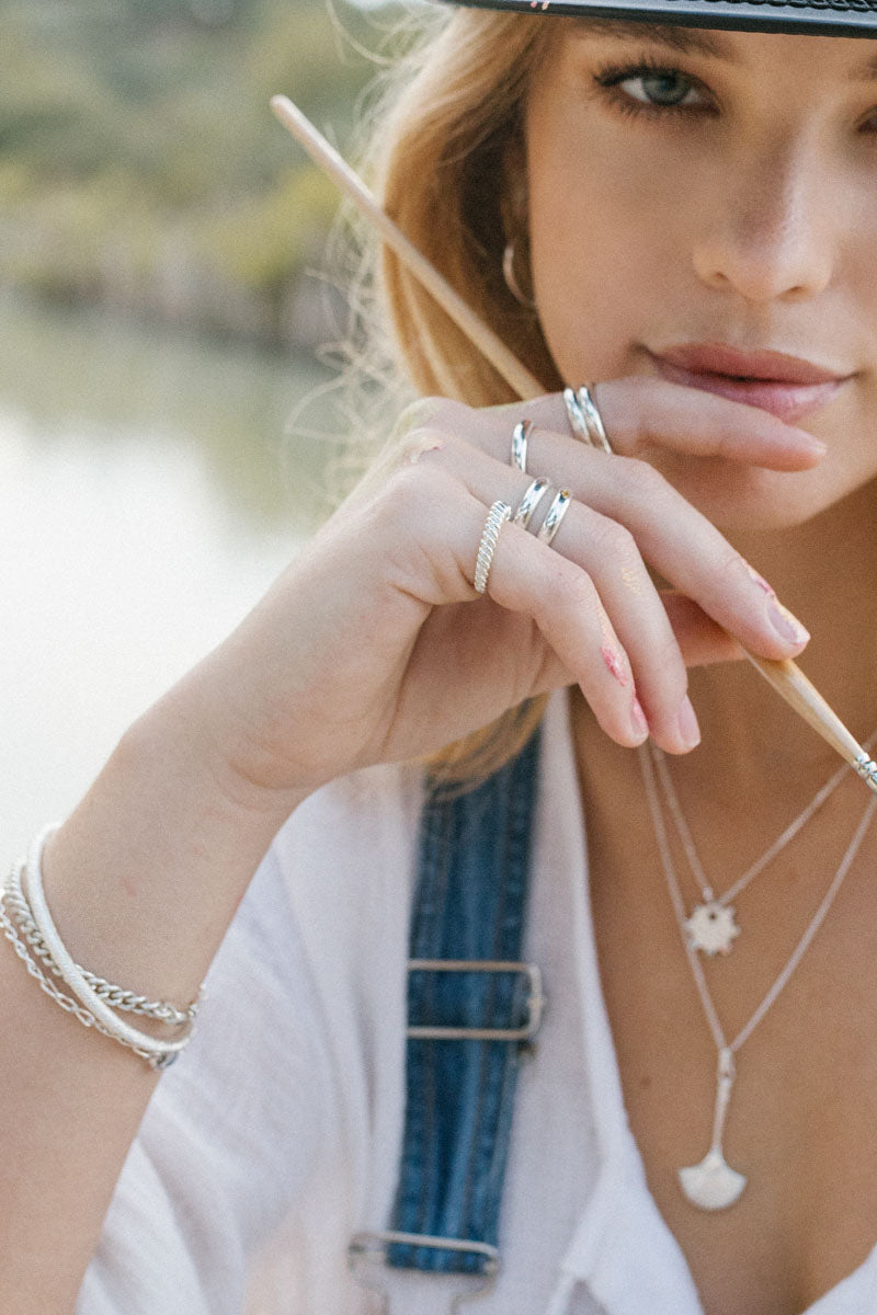 Ring Twisted Pinky Silber | wildthings
