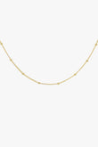 Kette Stud chain necklace gold 45 cm | wildthings