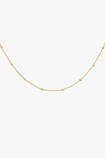 Kette Stud chain necklace gold 45 cm | wildthings