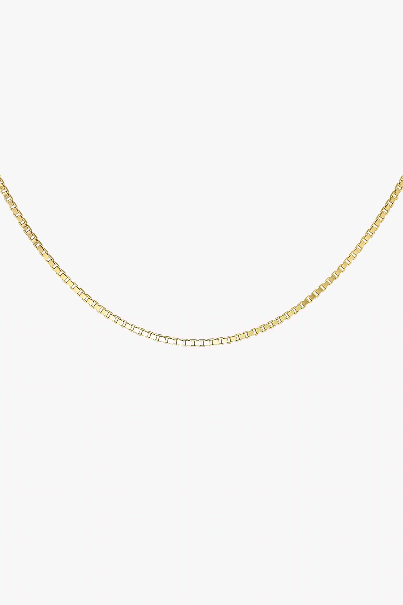 Kette Box Choker Gold 36 cm | wildthings