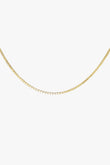 Kette Box Choker Gold 36 cm | wildthings