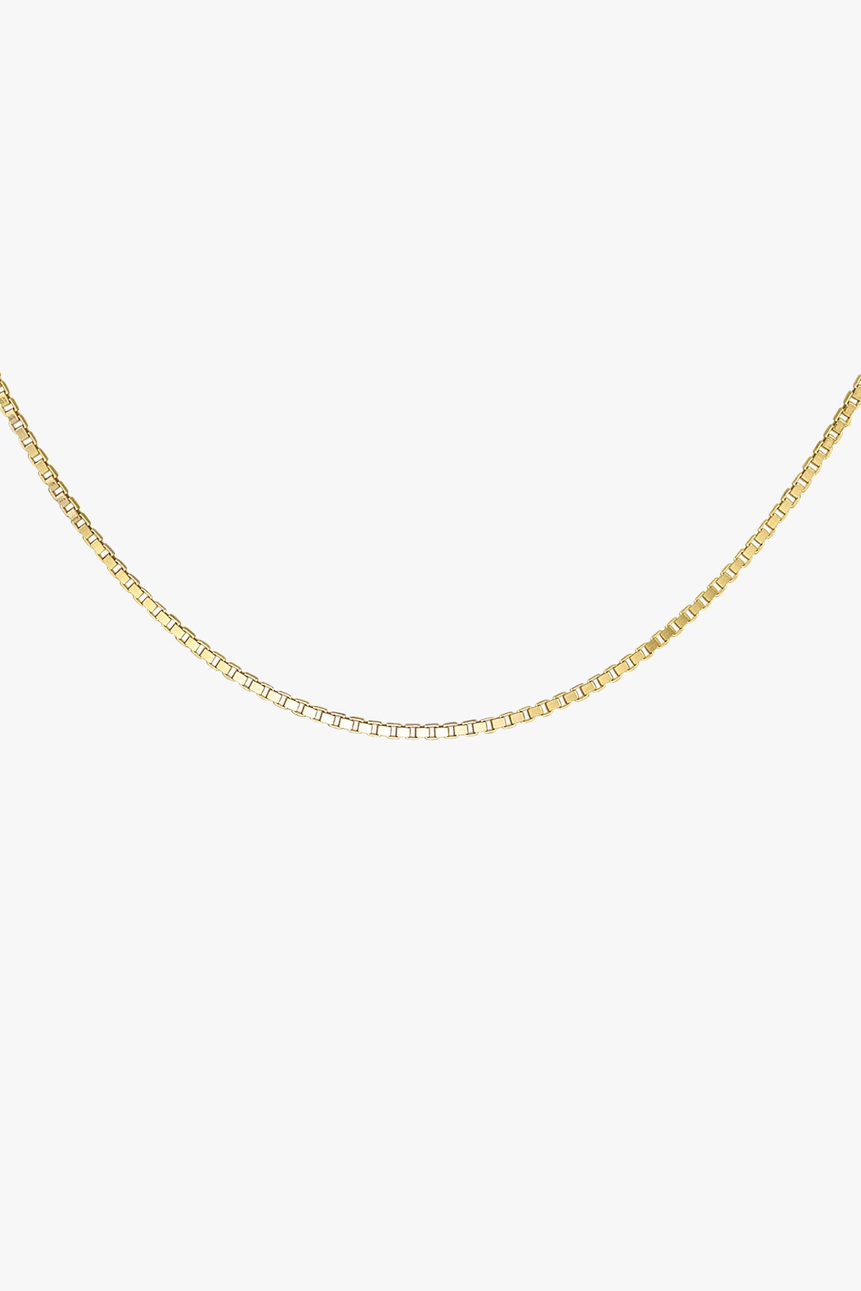 Kette Box Choker Gold 36 cm | wildthings