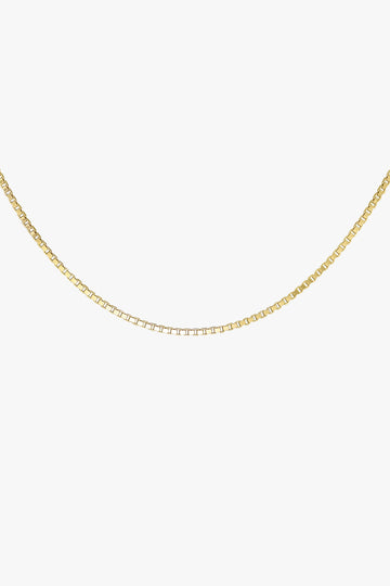 Kette Box Choker Gold 36 cm | wildthings