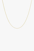 Kette curb chain necklace Gold 45 cm | wildthings