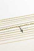 Kette Box Choker Gold 36 cm | wildthings