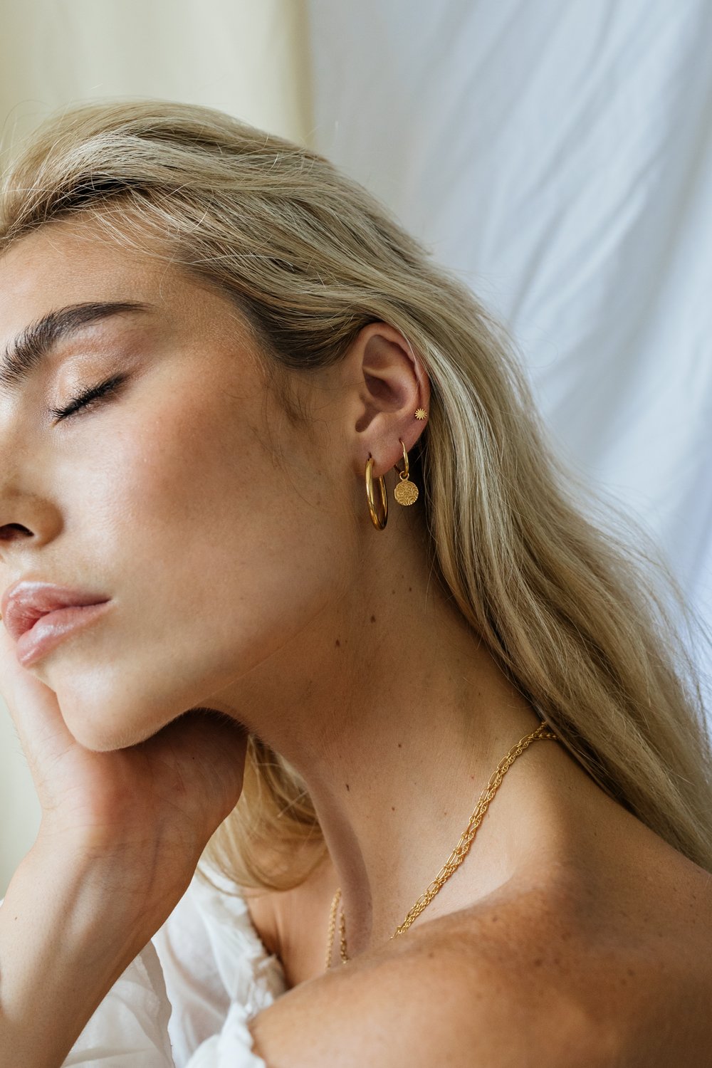 Ohrring Creole Wild Classic small 20 mm Gold | wildthings