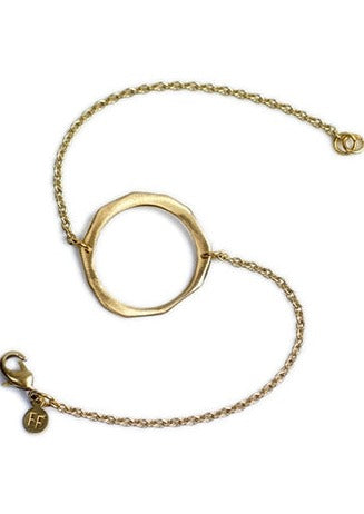 Armband Kreis Messing | fremdformat