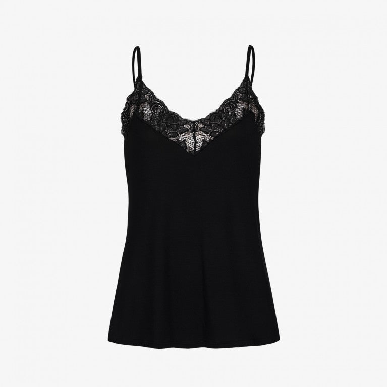 Top Leonie mit Spitze div. Farben | Erlich Textil