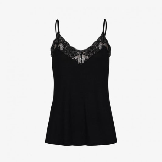 Top Leonie mit Spitze div. Farben | Erlich Textil
